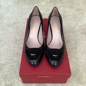 Salvatore Ferragamo Black Heels